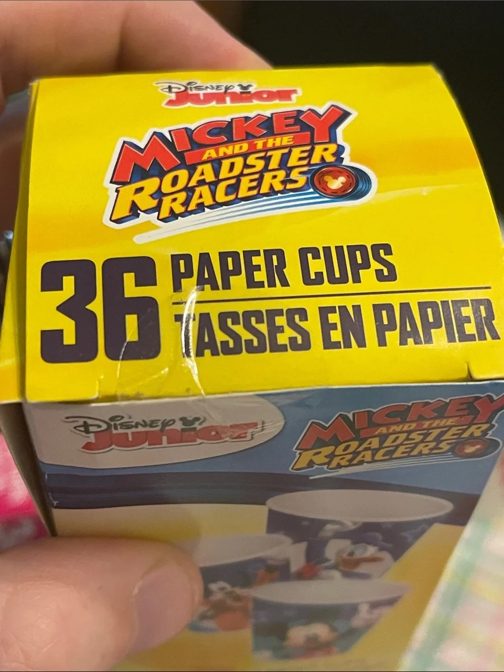Quantity: 3 - Disney Paper Party Cups - 36ct in each, 108 ct total